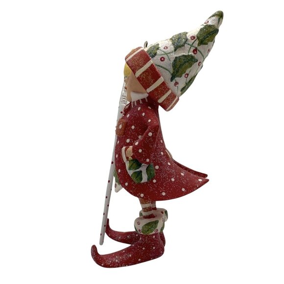 Patience Brewster Krinkles Dash Away Vixen’s Painter Elf Ornament 4.5” - Picture 3 of 6